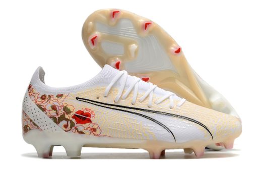 Puma Ultra Ultimate FG/AG Liberty - white/black/sun kiss